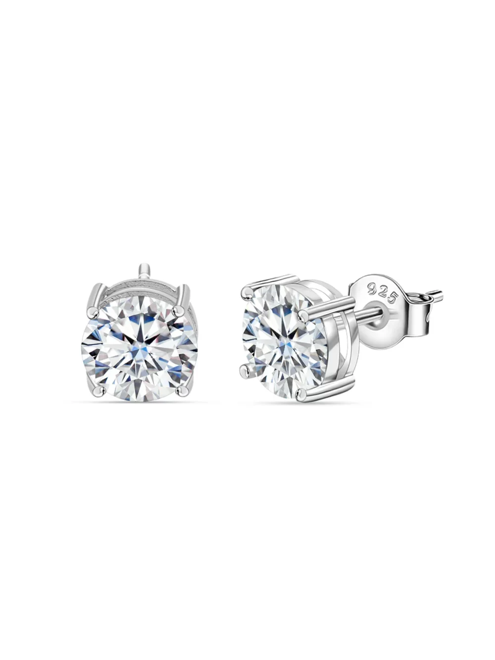 Big solitaire studs - Image 3